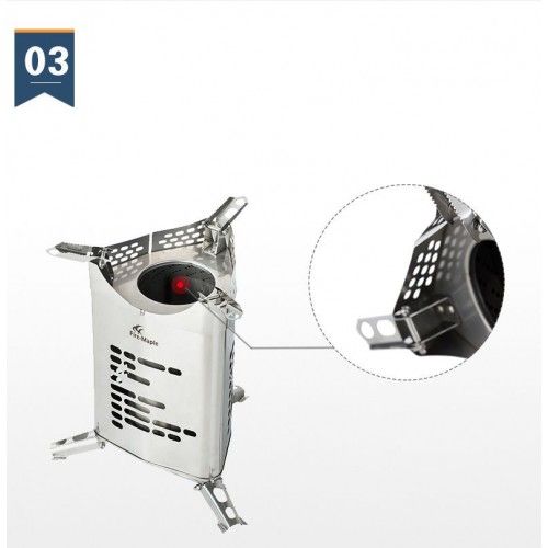 Пальник на дровах Fire Maple Green Mountain Wood Stove