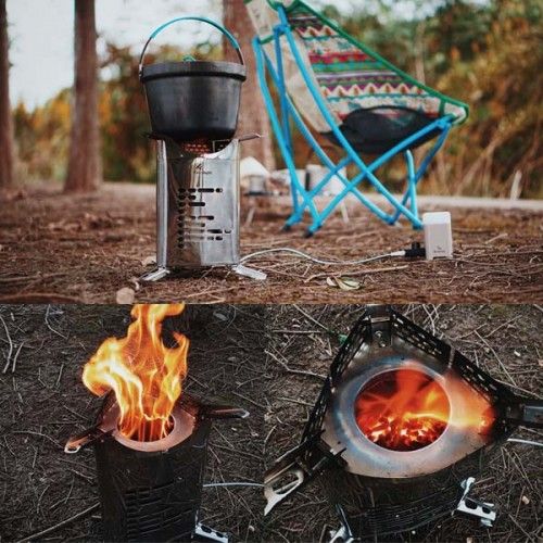 Пальник на дровах Fire Maple Green Mountain Wood Stove