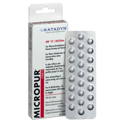 Таблетки для очистки воды Katadyn Micropur Forte MF1/50T
